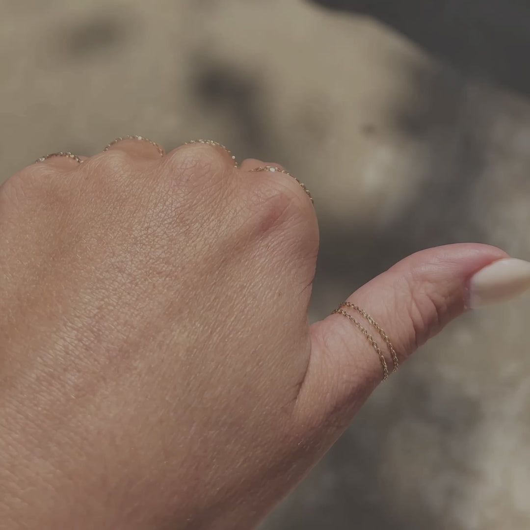 Linked Chain Ring